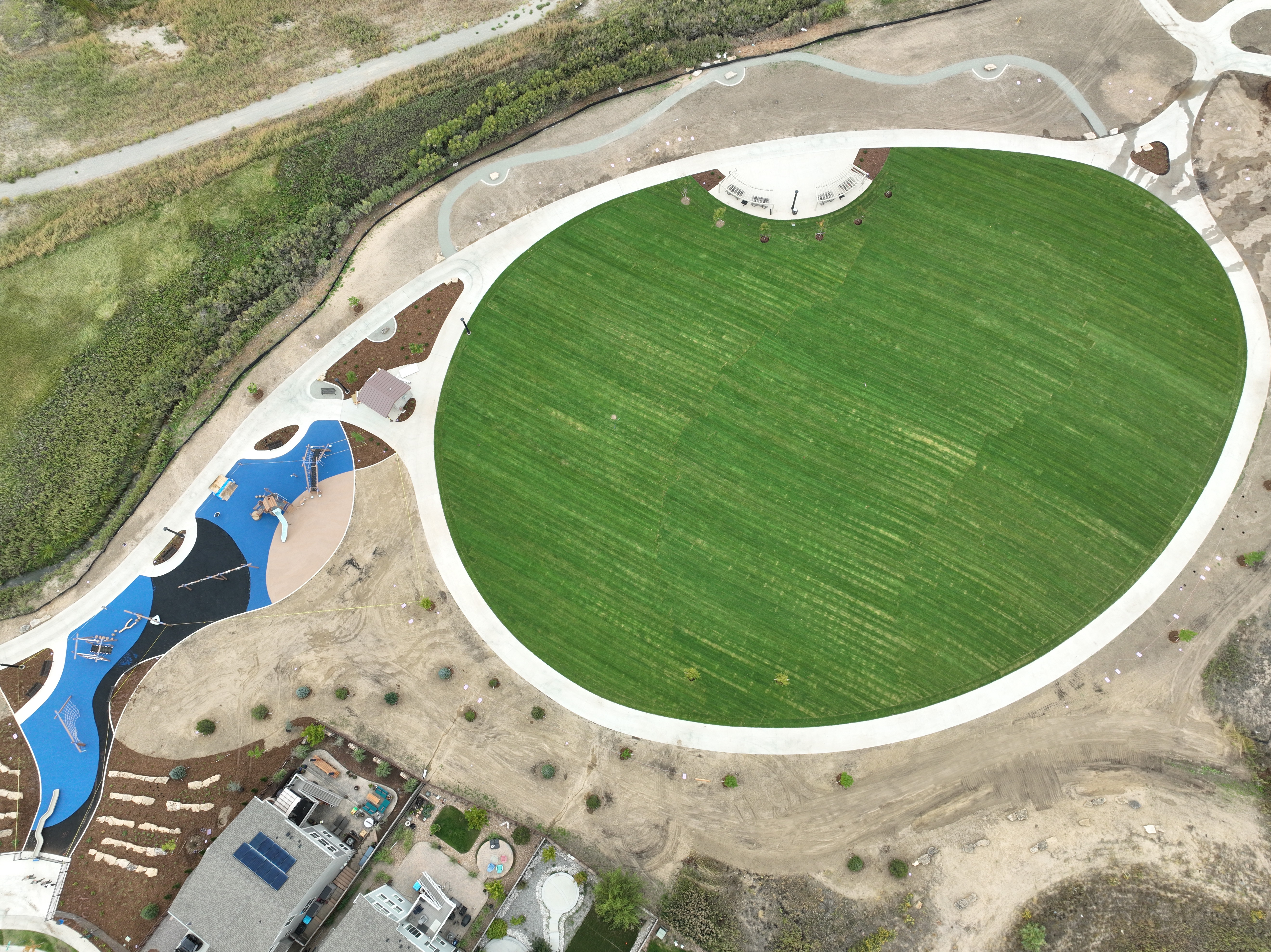 Overhead picture of CALU Park site