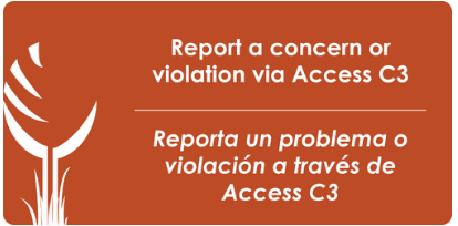 Report Concern via Access C3