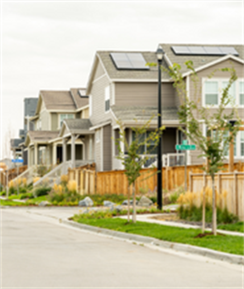 street view of houses