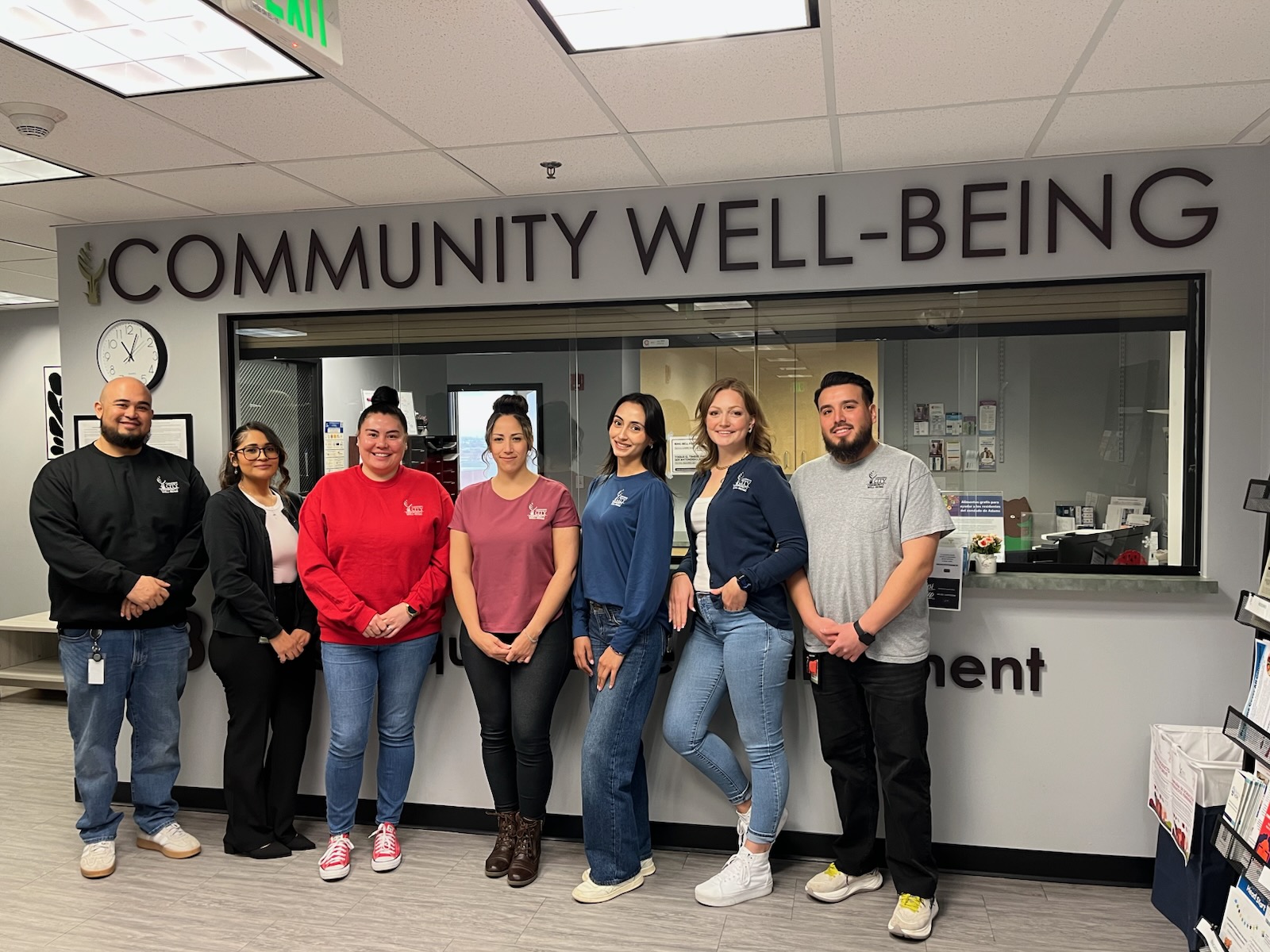 Group photo of Community Well-Being Division effective March 2026