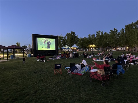 Park after dark