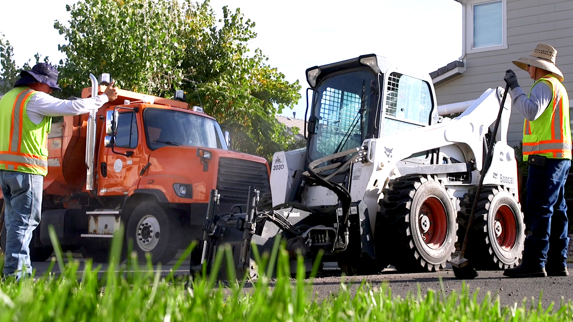 Bobcat skid steer