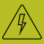 Lightning bolt icon. 